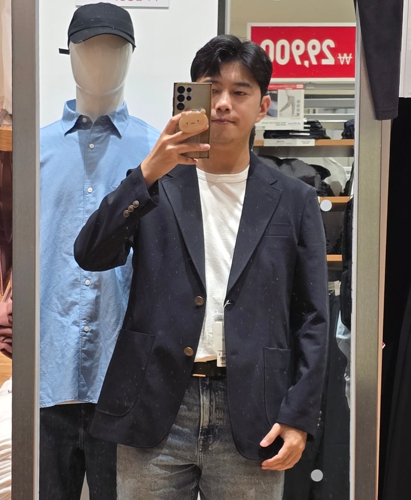 20대 면접정장 추천! 유니클로 감탄 블레이저 사이즈 Tip