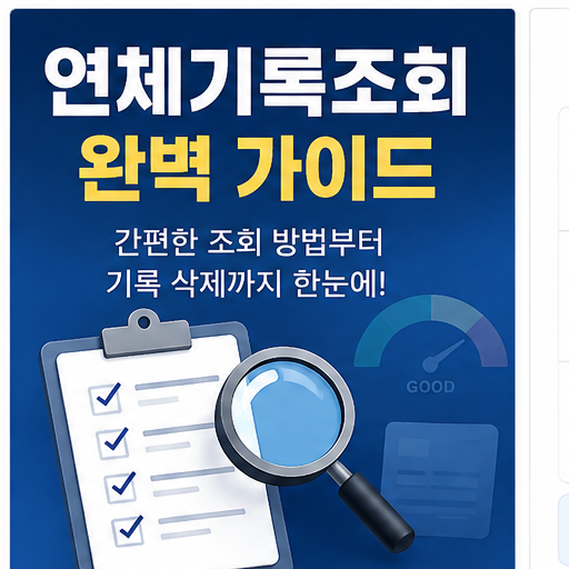 연체기록조회 방법, 내 연체정보 어디서 확인할까?
