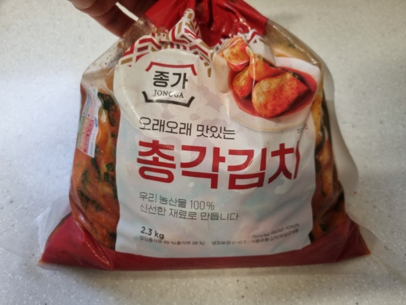 대상 종가 총각김치 2.3kg 후기/아삭한 총각김치 찾는다면」