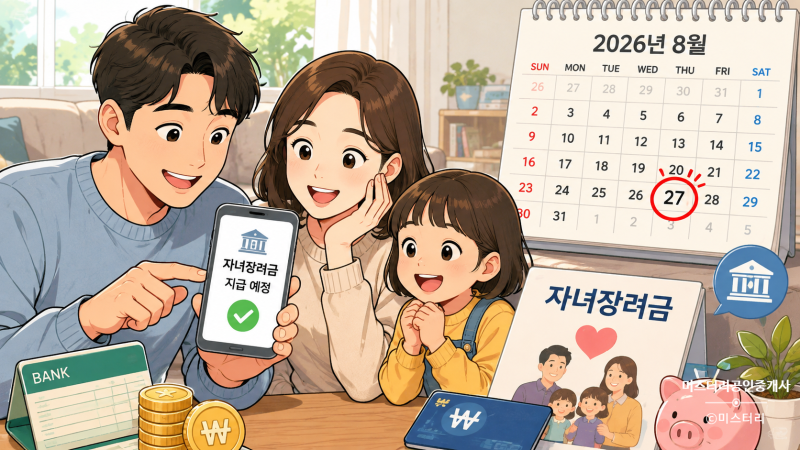 2026 자녀장려금 지급일 언제? 금액·조회 방법 총정리
