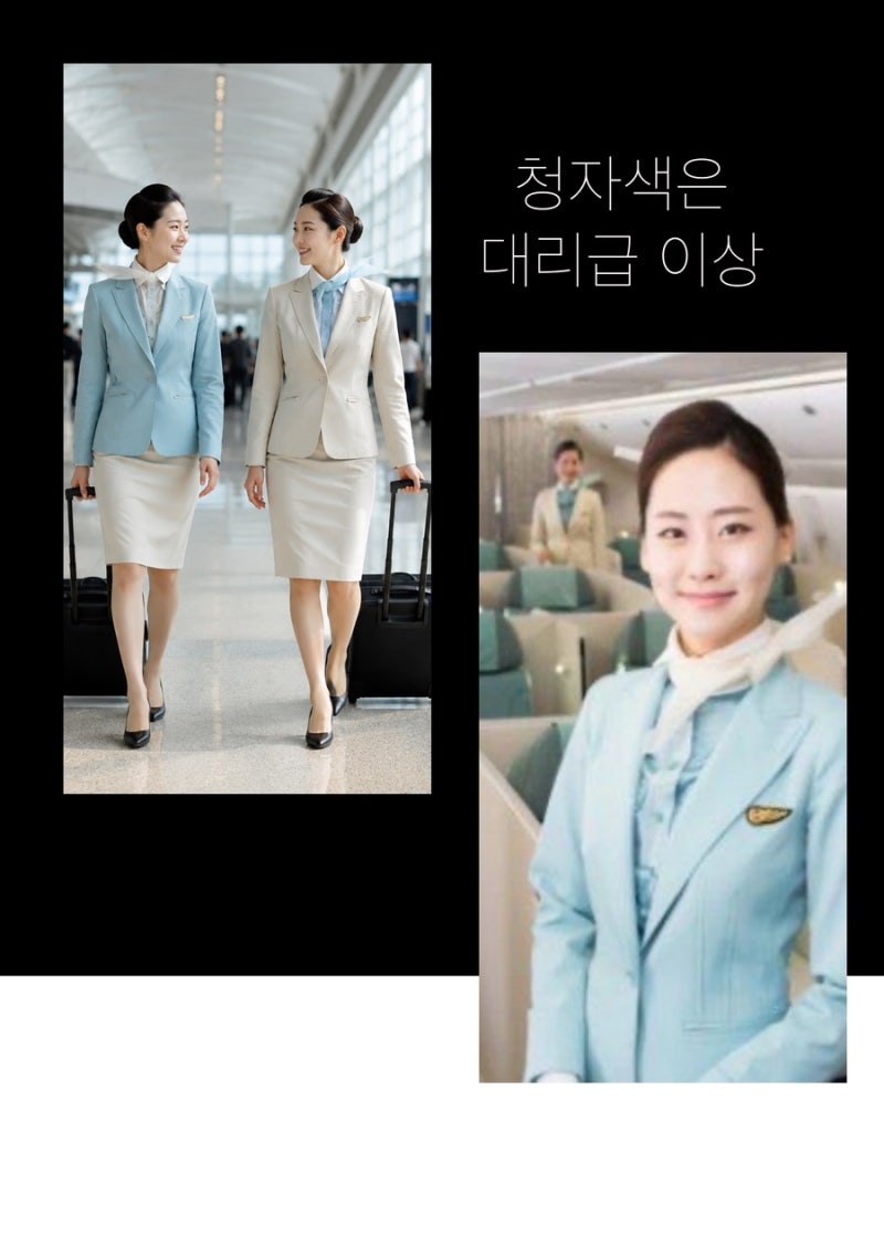 청자색·베이지색으로 직급 구분, 대한항공 유니폼에 아시아나 노조 반발
