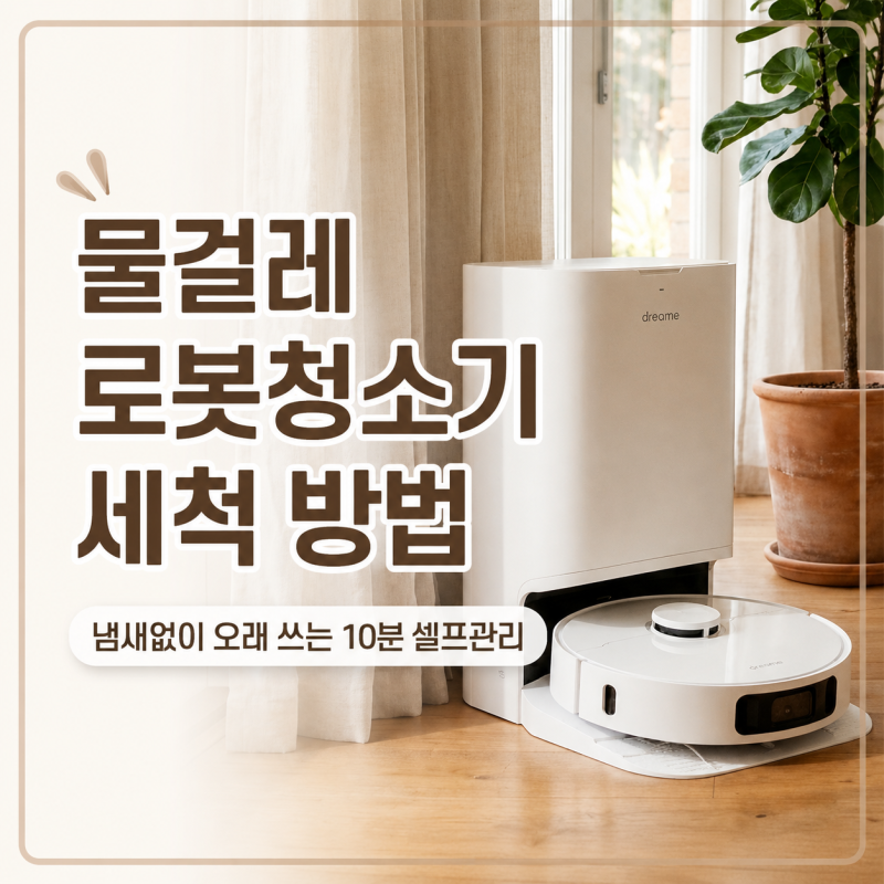 드리미 물걸레 로봇청소기 관리 청소법! 물통부터 센서까지 직접 싹 닦아본 솔직 후기