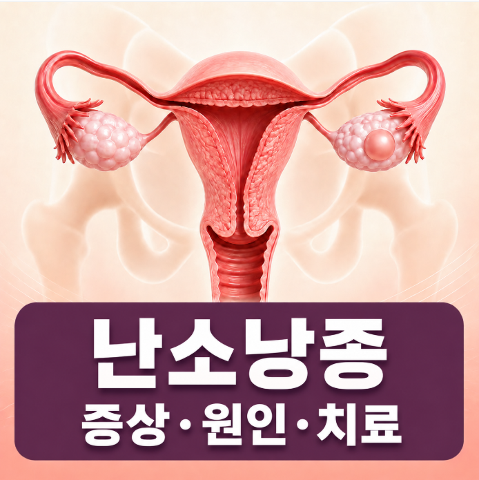 난소낭종 초기증상은? 원인부터 크기별 치료까지 총정리