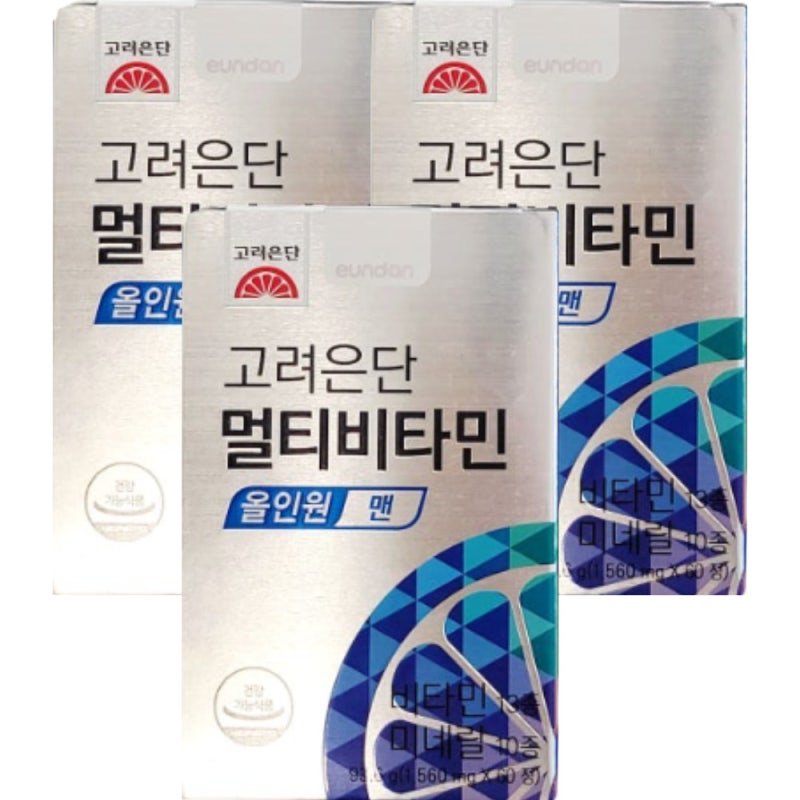 고려은단 멀티비타민 올인원 맨 구매 전 성분과 구성 체크