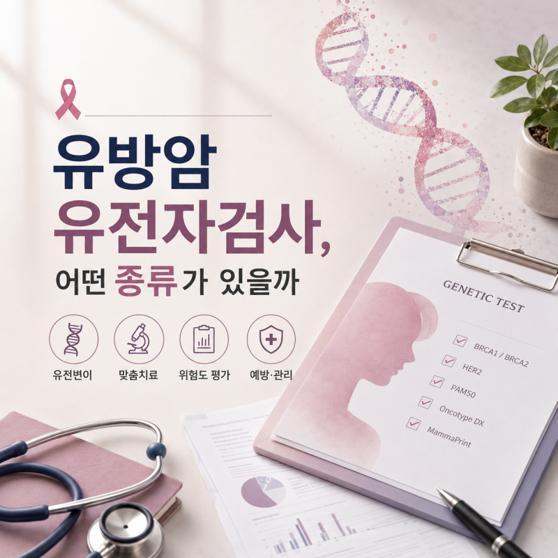 유방암 항암치료 피한 이유와 유전자 검사 후기