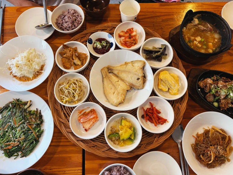 [부산 해운대] 부산 아이랑 식당 달맞이고개 맛집 오손한상 달맞이점