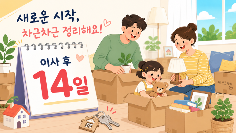 전입신고 방법｜14일 기한·온라인 신청·방문 준비물 총정리