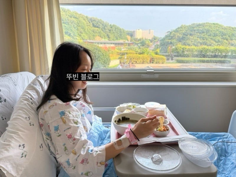 분당서울대 산부인과 쌍둥이 자연분만 후 4인실 입원 및 회복 기록(2박 3일 입원, 주차비 지원....