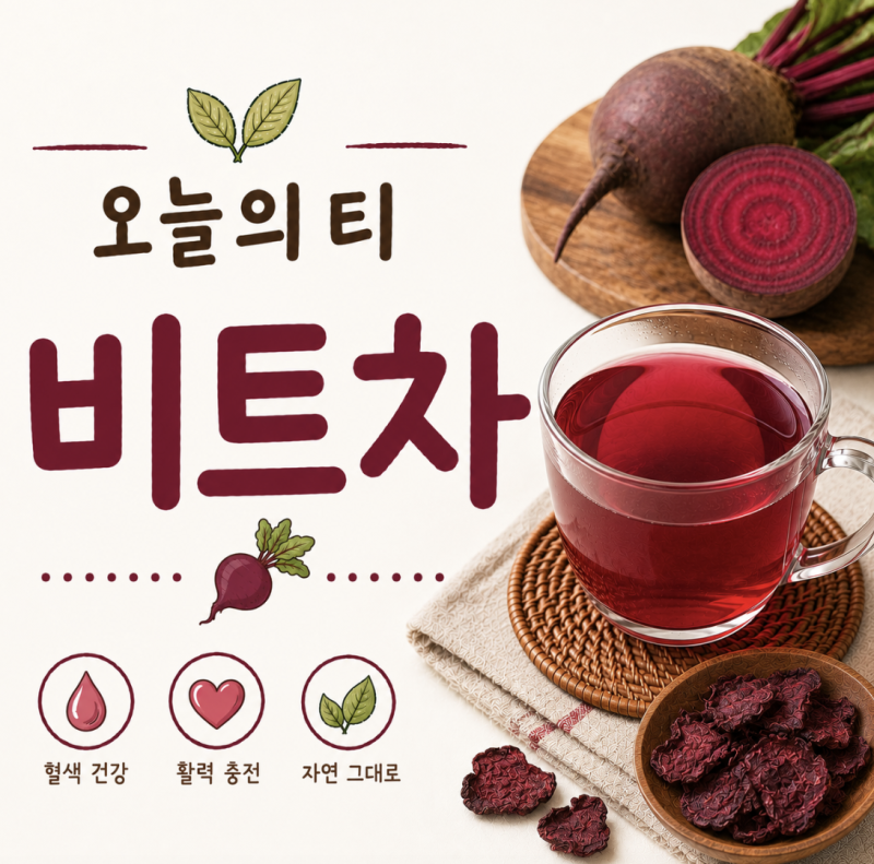 비트차 효능과 부작용 | 진붉은 빛깔의 은은한 영양, 혈압·혈행 관리와 속 편한 수분 보충 [....
