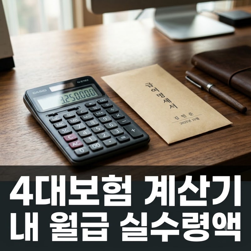 월급 300만원인데 이만큼이나?.. 2026년 4대보험 계산기 결과 '깜짝'