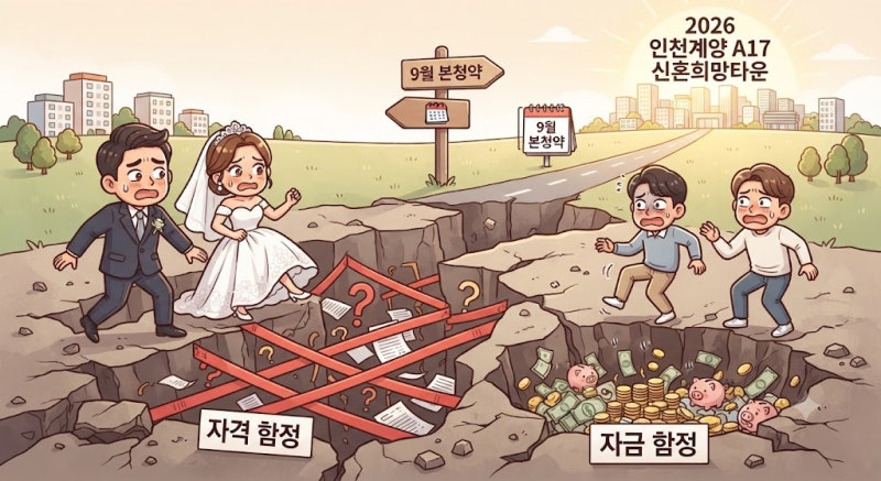 2026 : 인천계양 A17 신혼희망타운 9월 본청약, 먼저 갈리는 건 일정보다 자격과 자금입니다