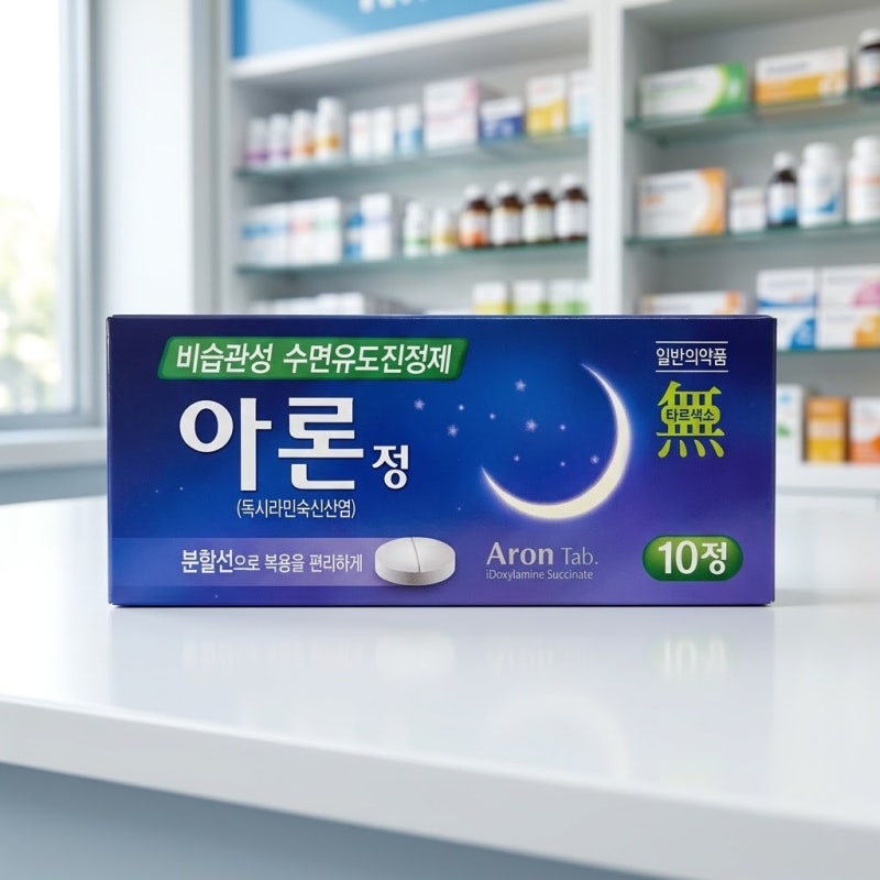 약국 수면유도제 아론정 복용법과 지속시간 부작용 정리