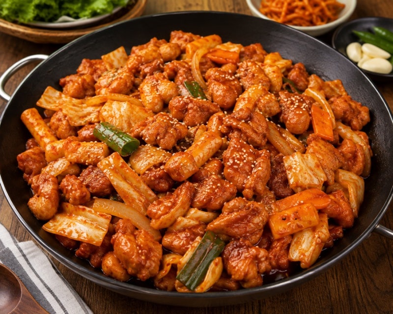 매콤달콤 닭갈비 황금레시피 | 닭갈비 집에서 간단하게 만드는 법