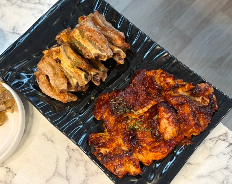 양산 물금역 맛집 다이젠쪽앤닭 소금구이쪽갈비와 양념닭갈비
