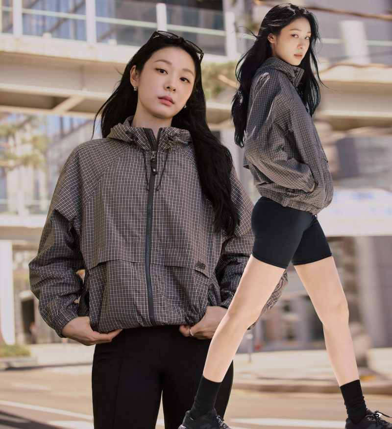 가을맛 김연아 바람막이 코디! 뉴발란스우먼스 여자 바람막이 추천