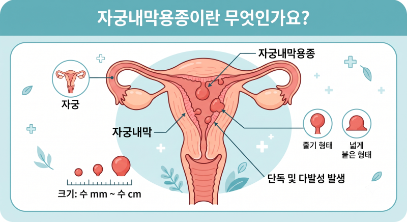 자궁내막용종? 폴립? 괜찮은 걸까요?
