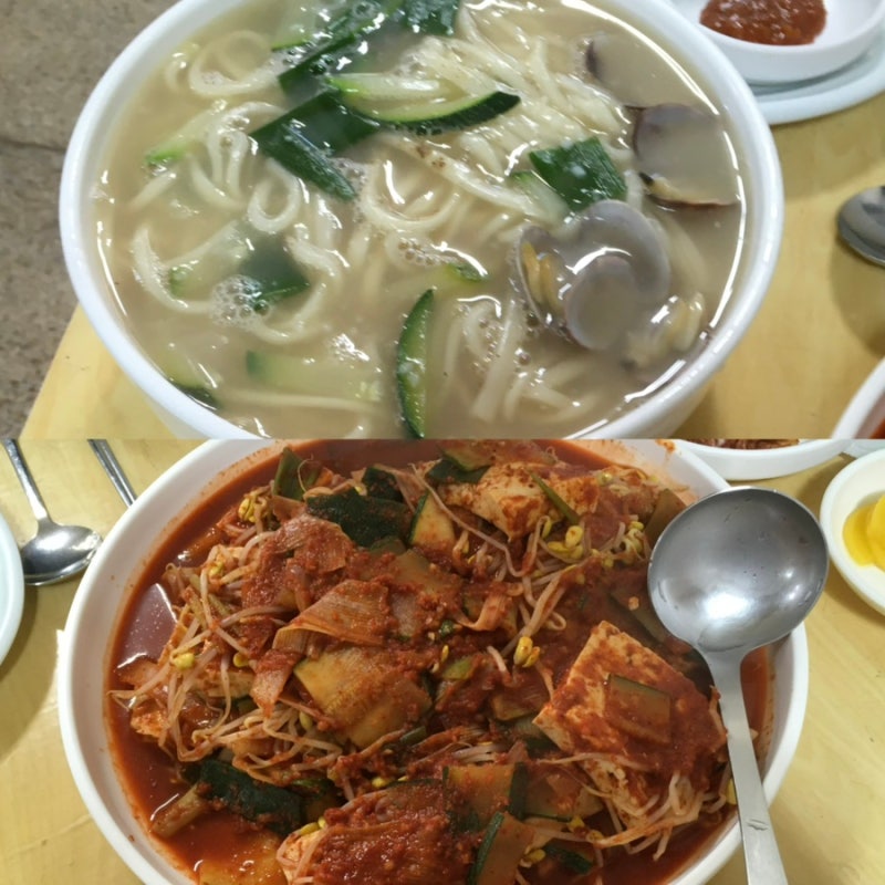 대전 두부두루치기 칼국수 중앙시장 맛집 주말 웨이팅 우리칼국수