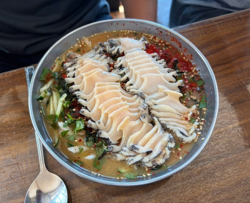 [제주도] 블루리본 물회 맛집 ‘공천포식당’