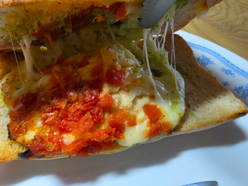 베키아누에보 바질모짜 치아바타, 바질토마토치즈 치아바타 내돈내산 후기