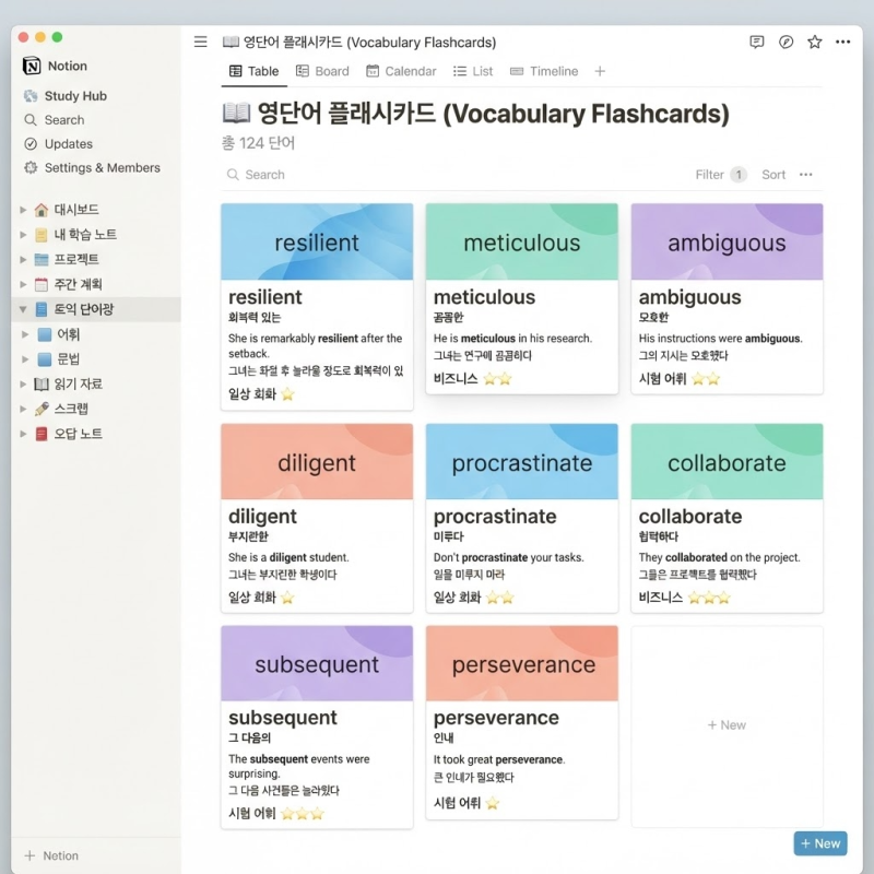 Notion AI 오답노트·영어단어장 자동화, 직접 해보니 진짜 달라졌어요