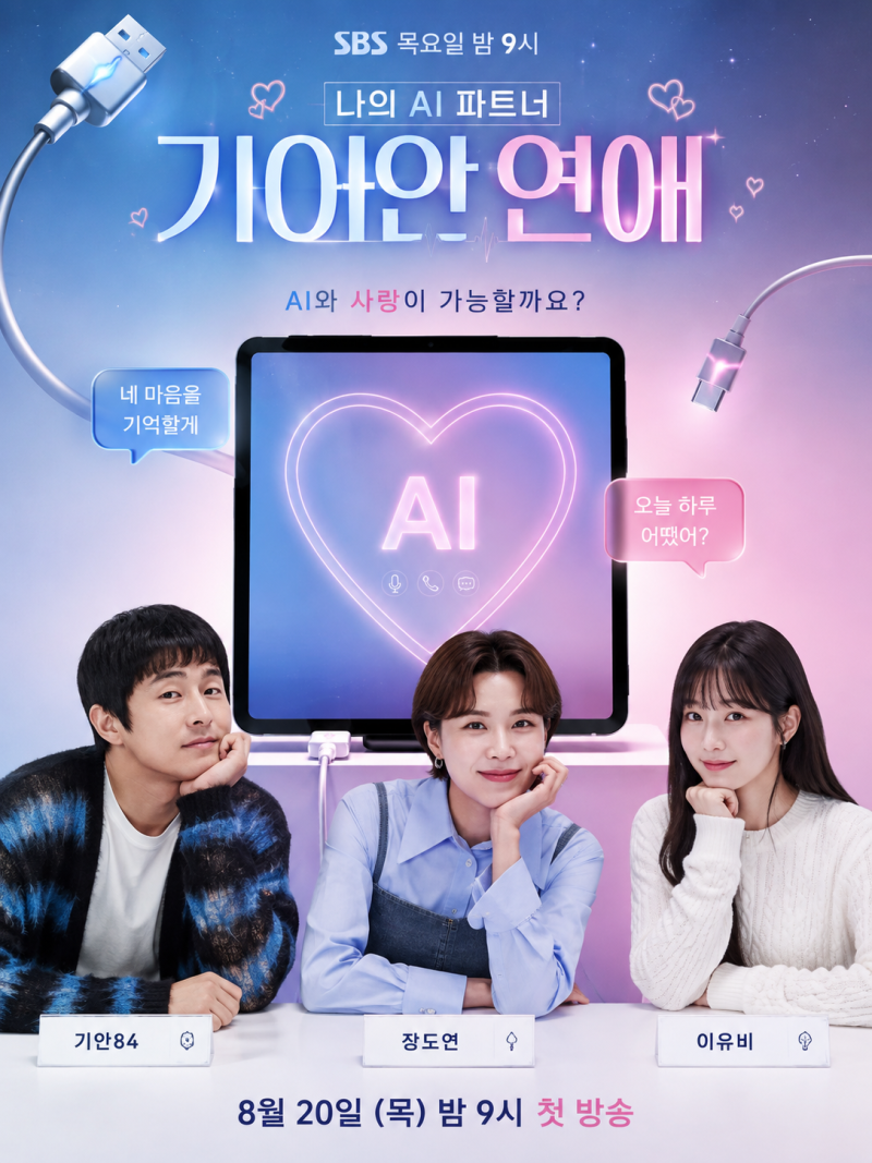 기이안 연애 뭐길래? 기안84 AI 여자친구 가희와 실제 데이트한 새 예능