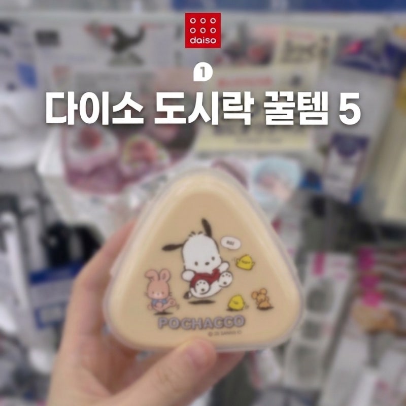 "이제 손에 밥알 안 묻힙니다"천 원대로 도시락 싸기 10분 컷 만드는 다이소 추천템