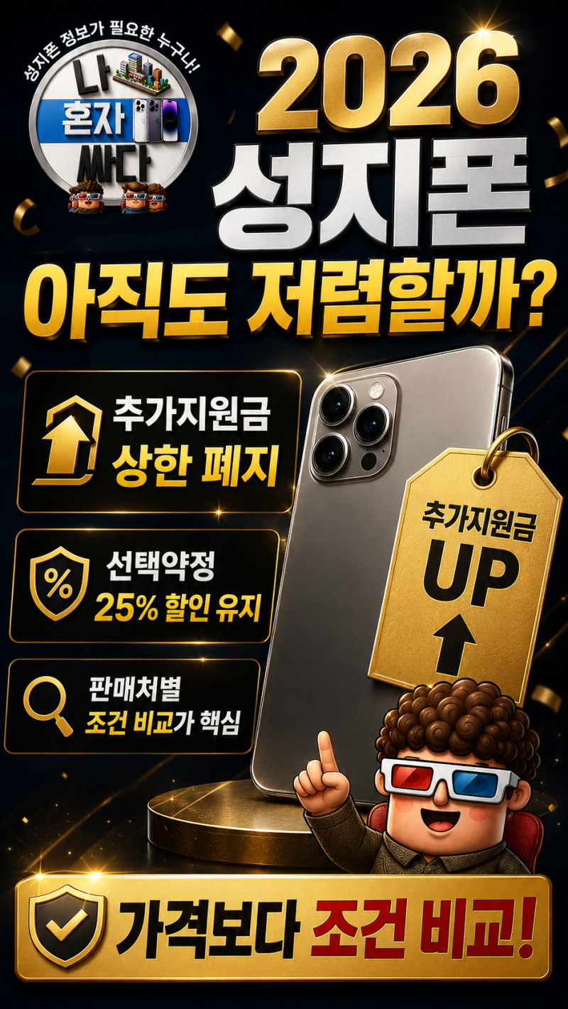 매주 변동하는 성지폰 시세표 단순하게 보는 방법 2026년 전략