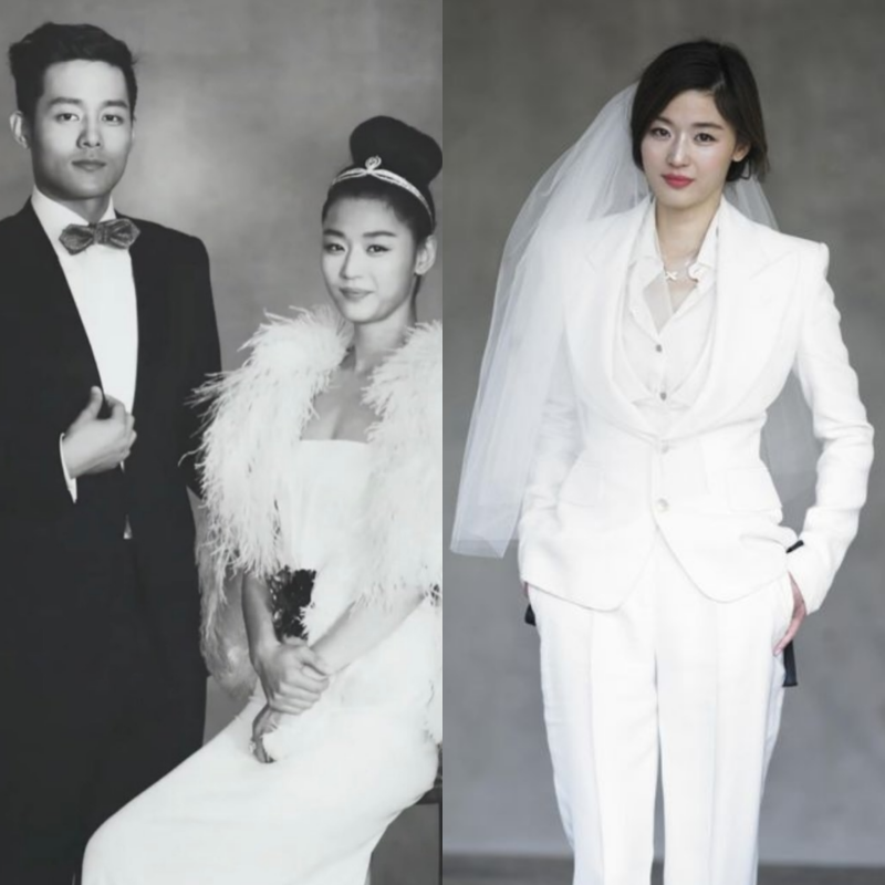 이렇게까지 한결같이 예쁜 것도 재능.. 14년 전 전지현 웨딩화보 미공개분