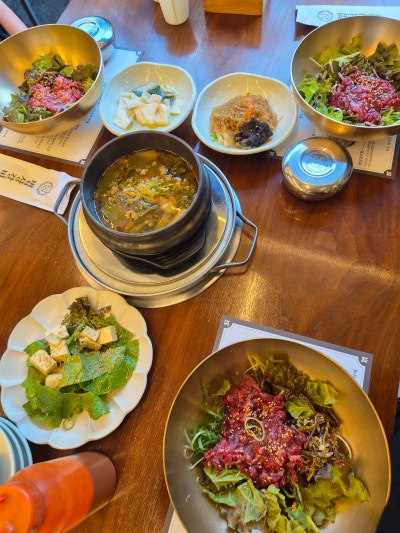 [안동맛집] 경북 안동 법상동 성소병원근처맛집 '법상갈비' 육회 비빔밥 후기