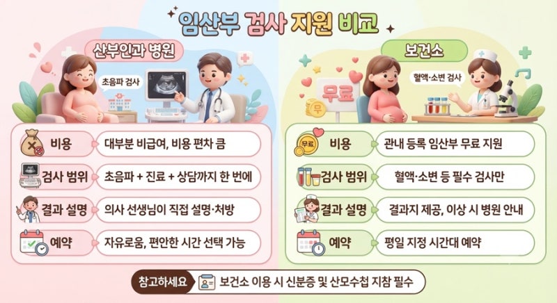광양 임산부 임신 초기 산전검사, 병원 가기 전에 보건소부터! 병원에서 받으면 30만 원, 보건....