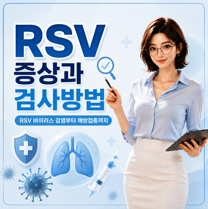 RSV 증상과 검사방법｜RSV 바이러스 감염부터 예방접종까지