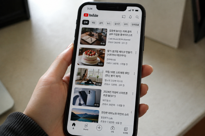 유튜브 알고리즘 초기화 방법, 시청 기록 삭제와 맞춤 동영상 리셋 기준