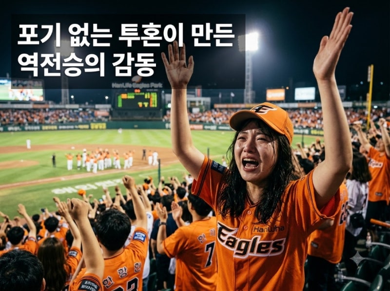 KBO역대역전승 한화이글스, 포기하지 않는 야구가 안겨준 깊은 감동과 명장면 총정리
