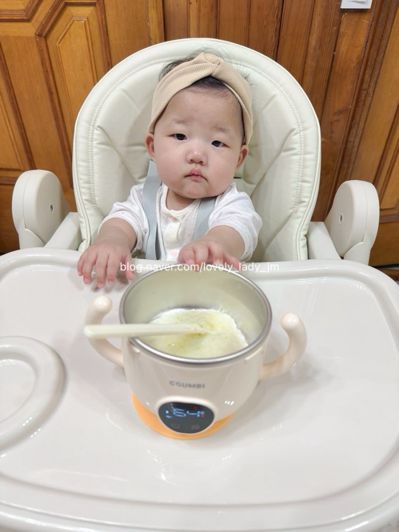 꿈비 이유식워머 | 7개월 아기 이유식포트 없었으면 어쩔 뻔
