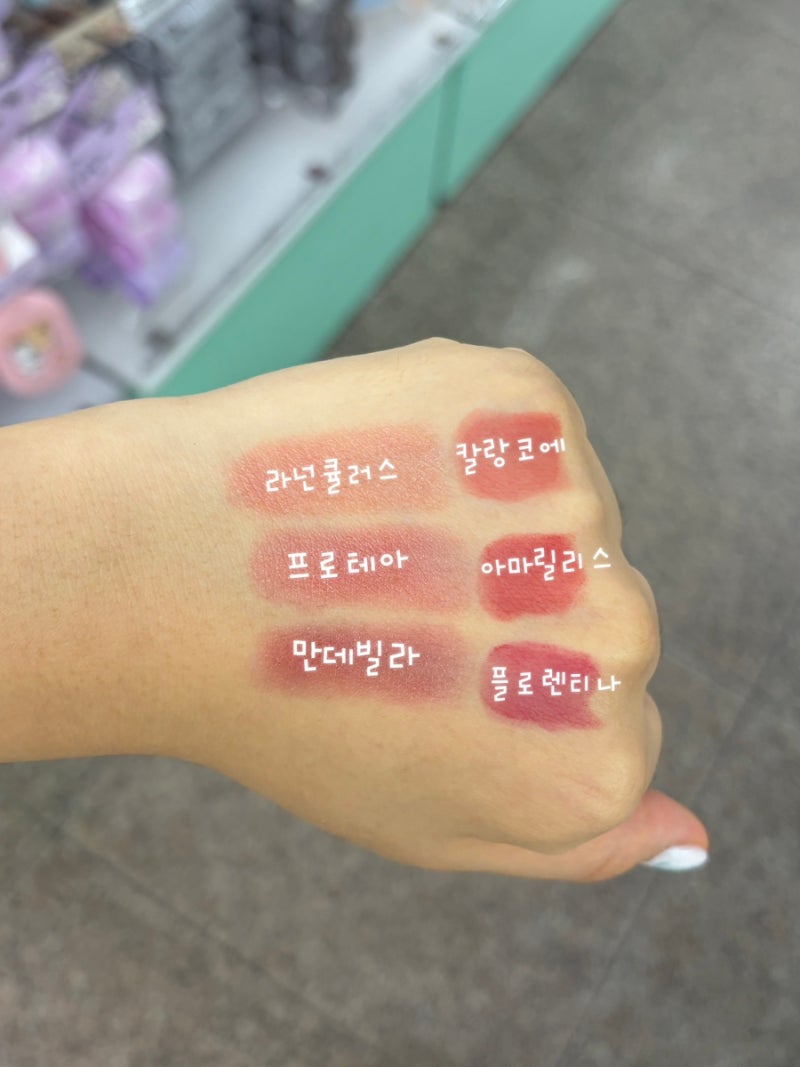 다이소 신상 립스틱 네이처리퍼블릭 바이플라워 (립스틱, 블러셔) 리뷰