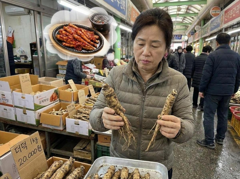 더덕 비싸다고 좋은 걸까? 시장에서 보는 가격과 품질 차이
