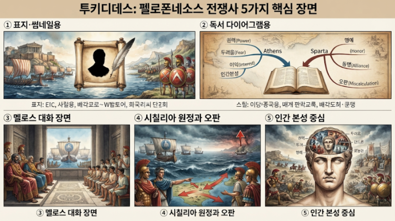 《펠로폰네소스 전쟁사》 한 장으로 읽기｜전쟁을 만든 것은 ‘힘’이 아니라 인간의 두려....