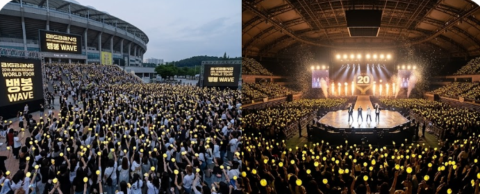 빅뱅 데뷔 20주년 단독 콘서트 고양 월드투어 시작 9년 만의 뱅봉 물결 완벽 정리