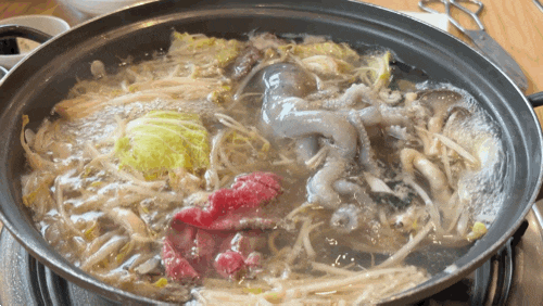 수원 광교호수공원 맛집 영통백합칼국수! 가족식사 모임 및 생신 장소로 완벽한 샤브샤브 추....