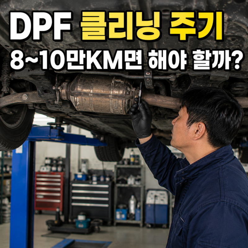 DPF 클리닝 주기 8~10만 KM 전에 꼭 해야 할까요?