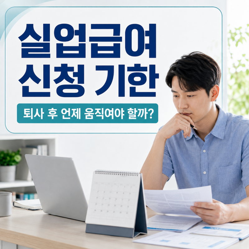 퇴사 후 실업급여 언제 신청? 12개월 안이면 다 받을까