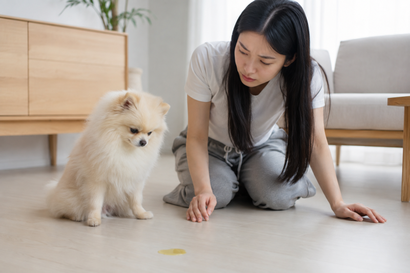 강아지 노란토 원인과 대처법, 꼭 알아야 할 3가지