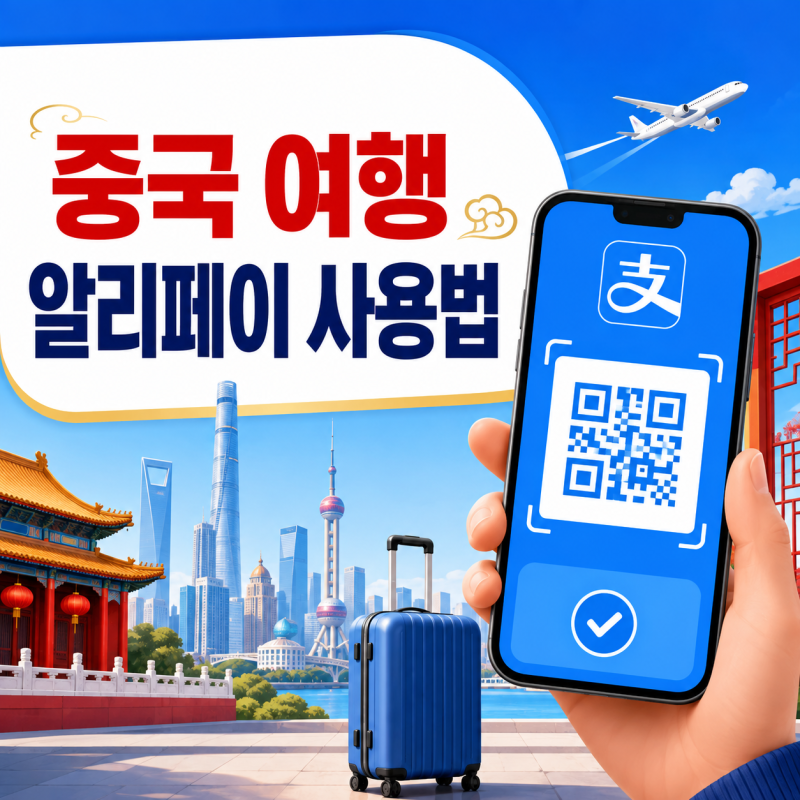 중국 여행 전 필수 준비, 알리페이 가입부터 결제까지 사용 방법