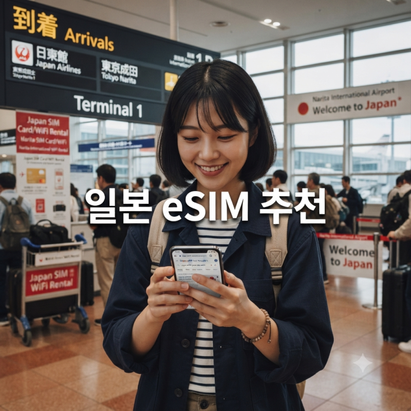일본 eSIM 추천｜여행 기간별 요금제와 데이터 선택법