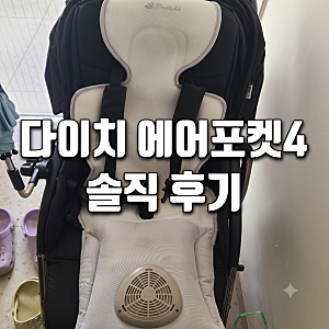 다이치 에어포켓 4 통풍시트 3개월 사용 후기 호환 보조배터리 추천