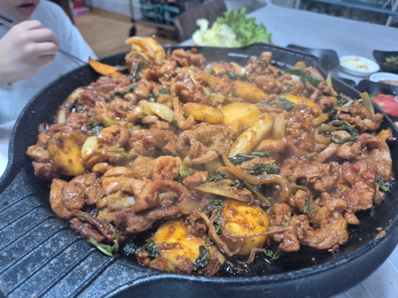 [시골집식당]횡성 둔내면 청태산휴양림 근처 찐맛집/시골집 놀러온 느낌