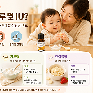 아기 어린이 비타민D 권장량 용량, 신생아 과다 섭취 주의