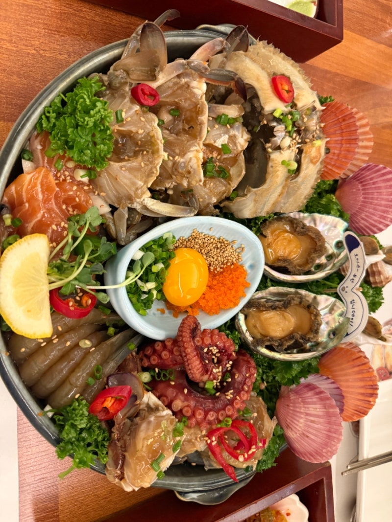 釜山美浦之家海雲台本店，排隊是必須的