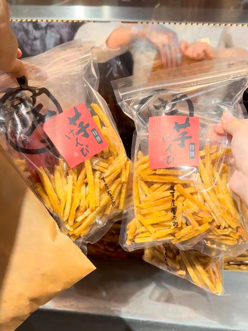 일본 후쿠오카 텐진 이모야킨지로 _ 고구마 스틱 / 오픈런 / 당일 생산 이모켄피 후기