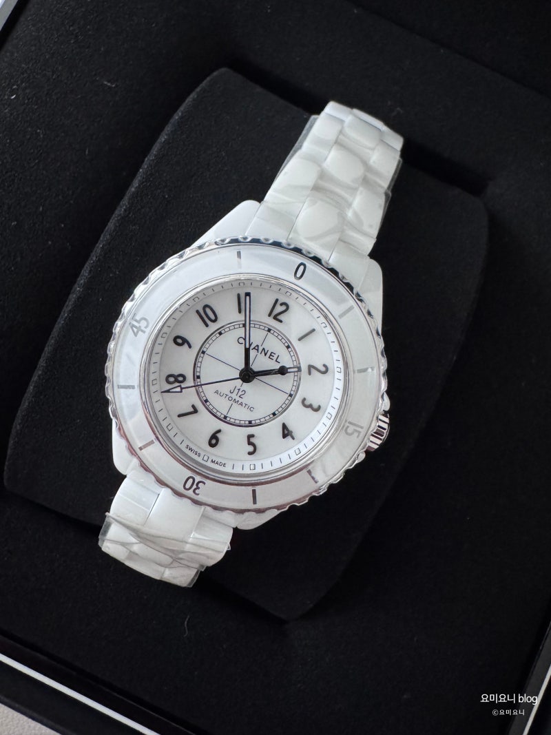 샤넬 J12 시계 후기 (화이트,33mm,숫자판)